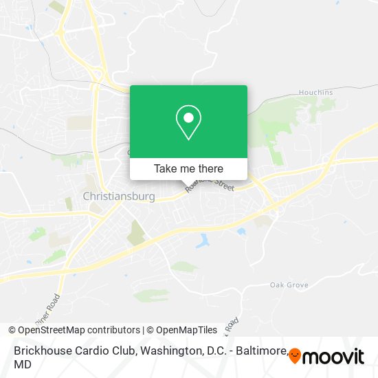 Brickhouse Cardio Club map