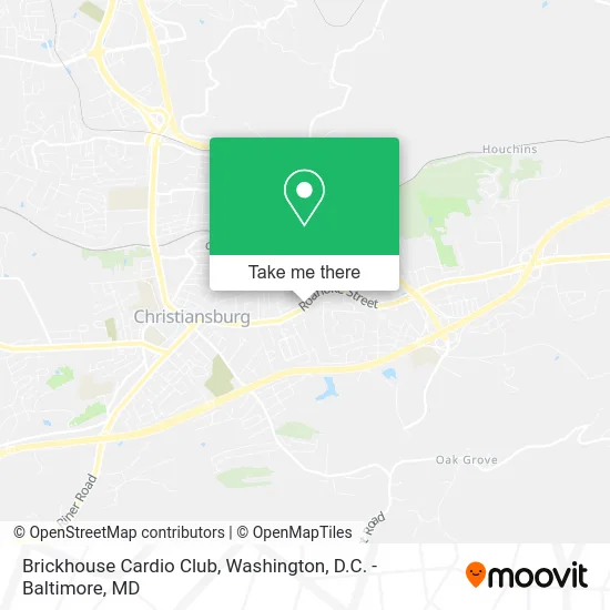 Brickhouse Cardio Club map
