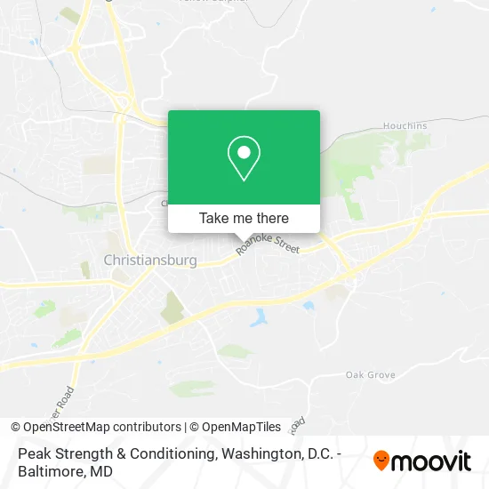 Peak Strength & Conditioning map