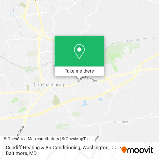 Cundiff Heating & Air Conditioning map