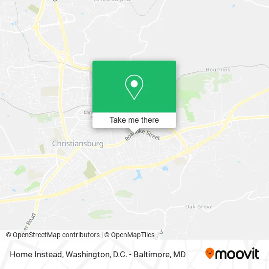Home Instead map