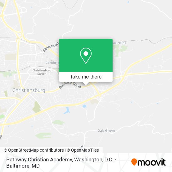 Mapa de Pathway Christian Academy