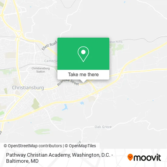 Pathway Christian Academy map
