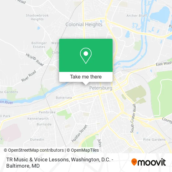 TR Music & Voice Lessons map