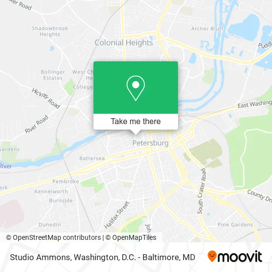 Mapa de Studio Ammons