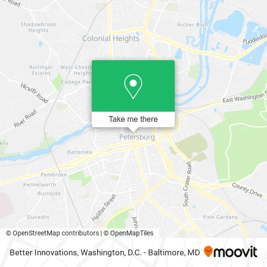 Better Innovations map