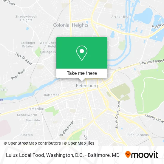 Lulus Local Food map