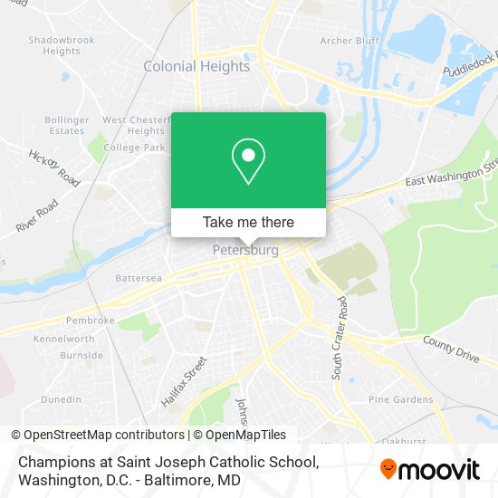 Mapa de Champions at Saint Joseph Catholic School