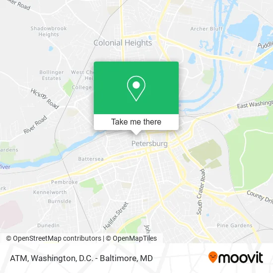 Mapa de ATM