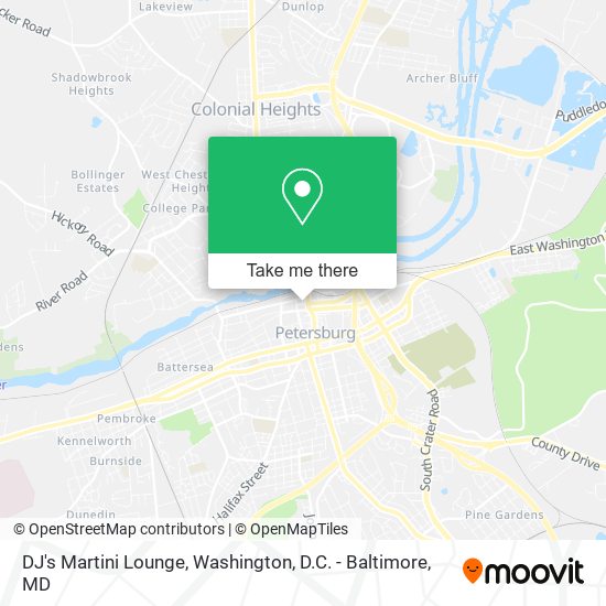 Mapa de DJ's Martini Lounge