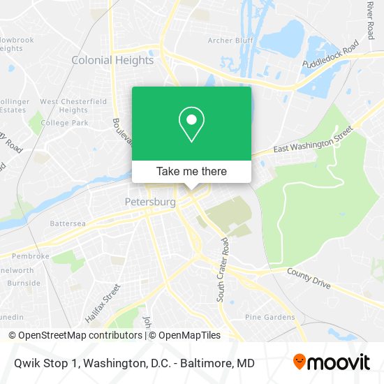 Qwik Stop 1 map