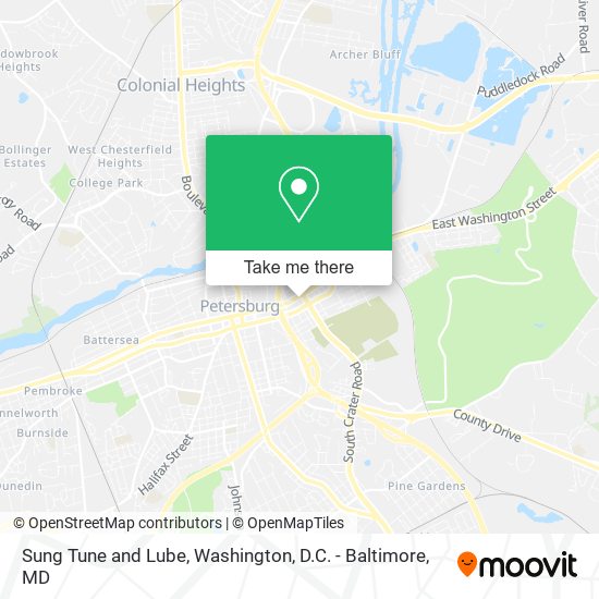 Sung Tune and Lube map