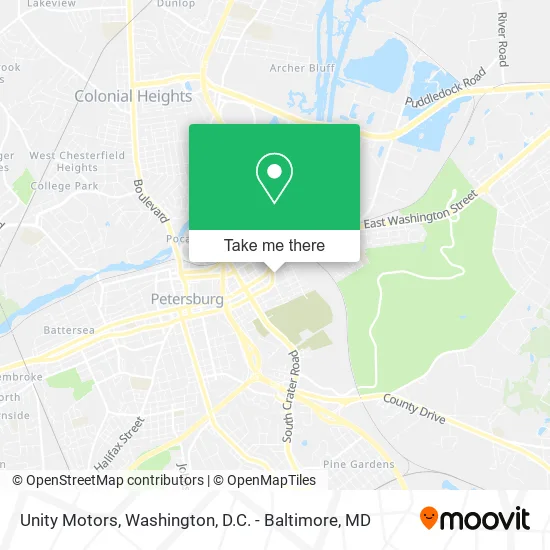 Unity Motors map