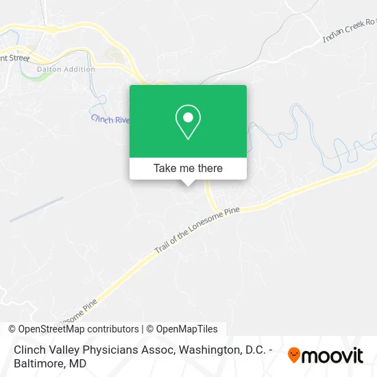 Clinch Valley Physicians Assoc map