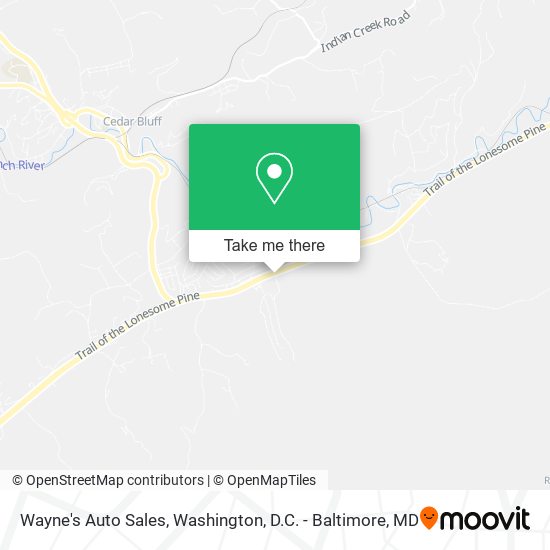 Mapa de Wayne's Auto Sales