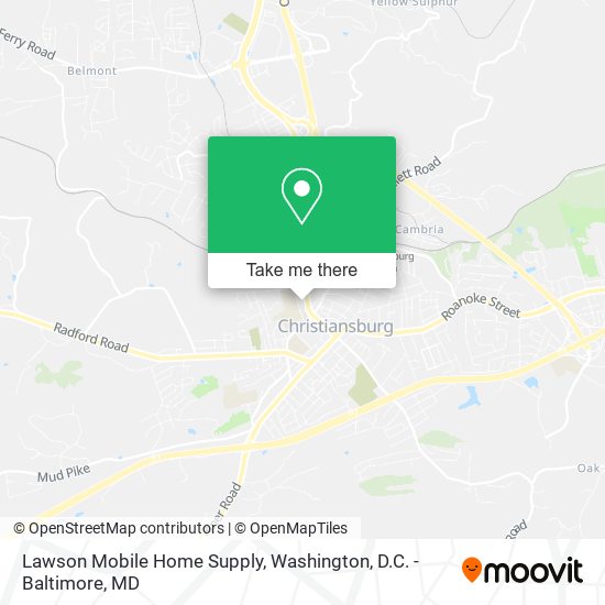Mapa de Lawson Mobile Home Supply