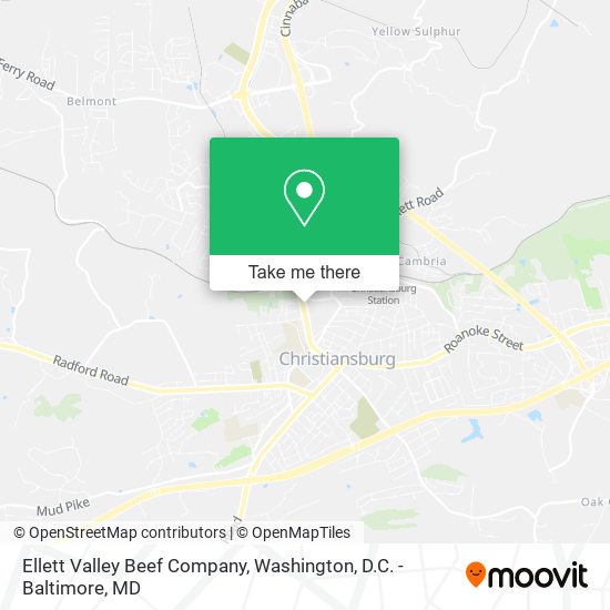 Ellett Valley Beef Company map