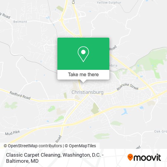 Mapa de Classic Carpet Cleaning