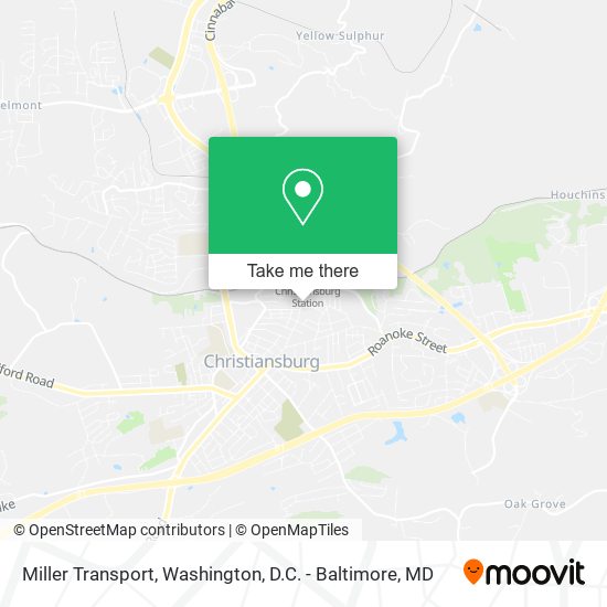 Miller Transport map