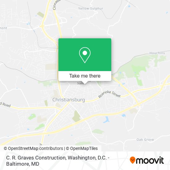 Mapa de C. R. Graves Construction