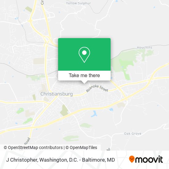 J Christopher map