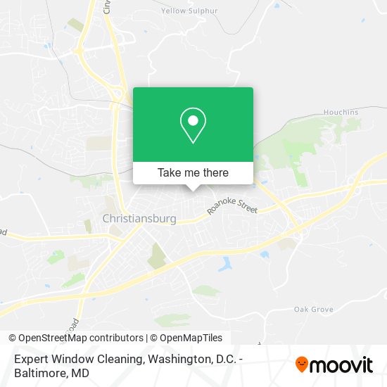 Mapa de Expert Window Cleaning
