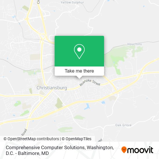 Comprehensive Computer Solutions map