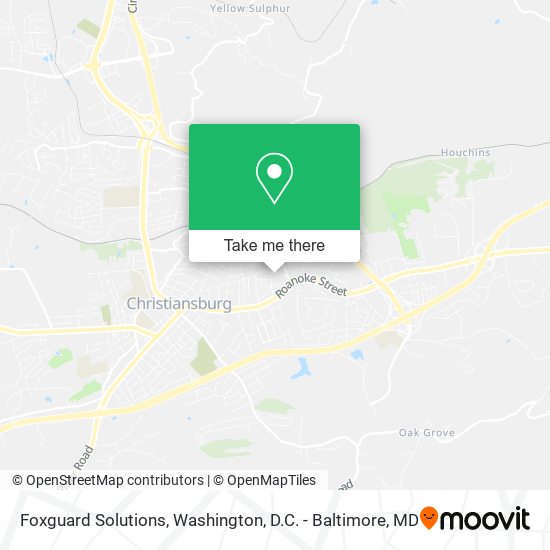 Foxguard Solutions map