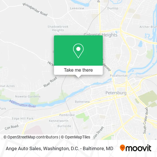 Mapa de Ange Auto Sales