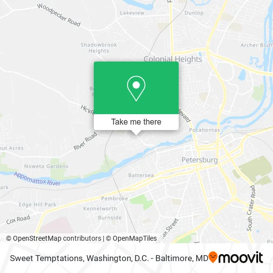 Mapa de Sweet Temptations