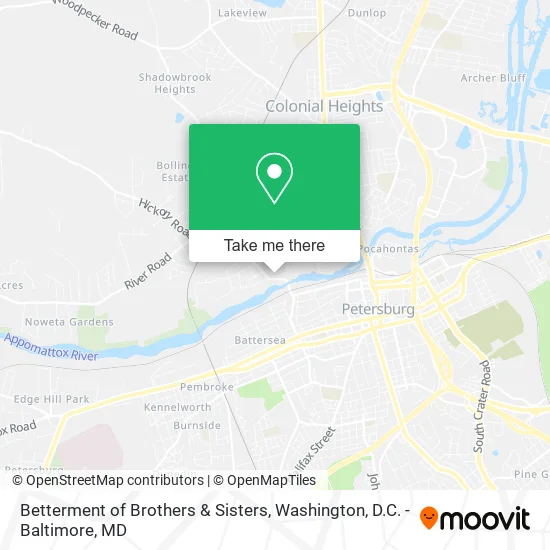 Mapa de Betterment of Brothers & Sisters