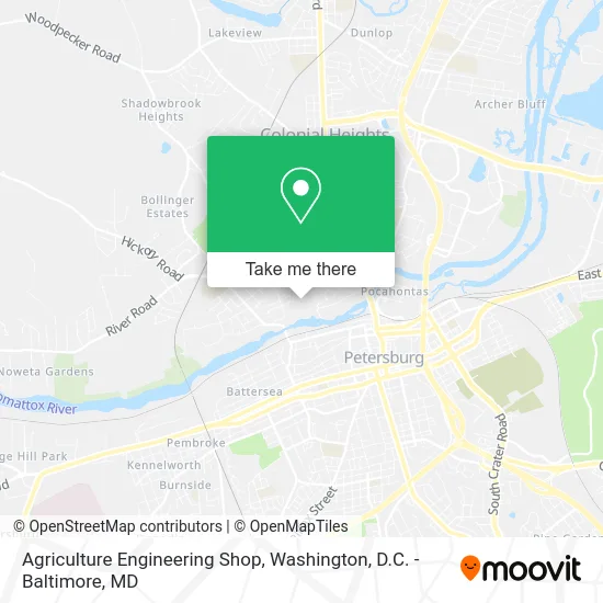 Agriculture Engineering Shop map