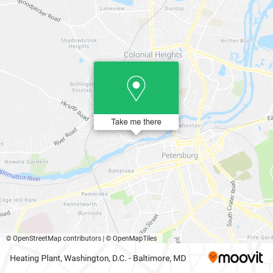 Heating Plant map