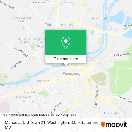 Mapa de Marias at Old Town 21