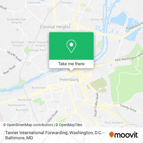 Tanner International Forwarding map