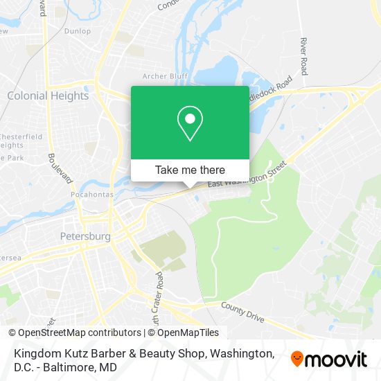 Kingdom Kutz Barber & Beauty Shop map