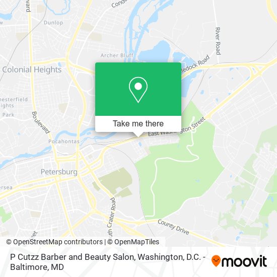 P Cutzz Barber and Beauty Salon map