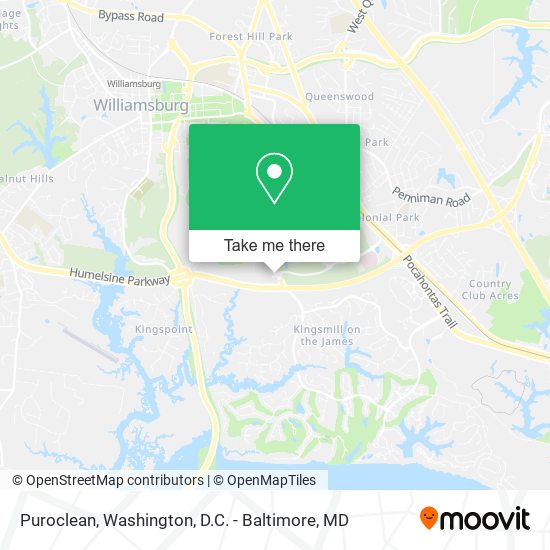 Puroclean map