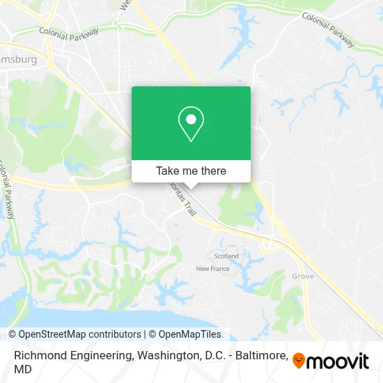 Richmond Engineering map