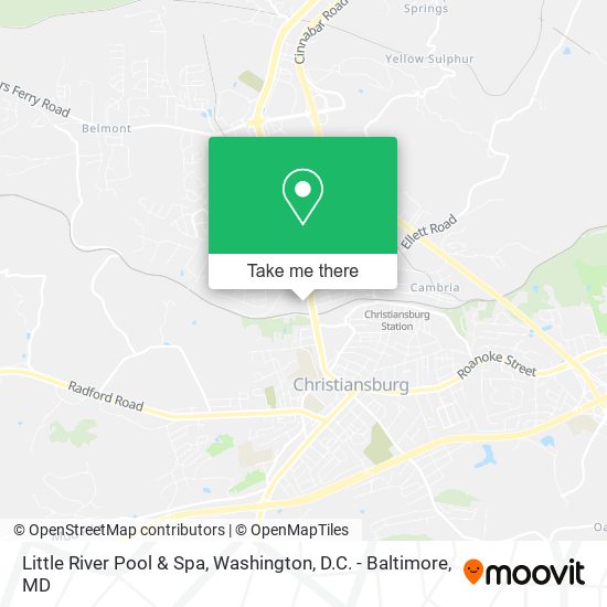 Little River Pool & Spa map