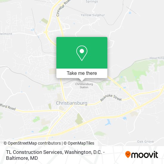 Mapa de TL Construction Services