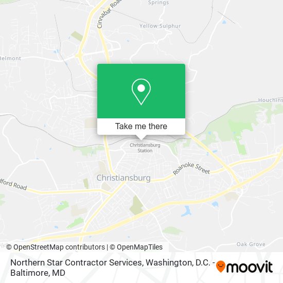 Mapa de Northern Star Contractor Services