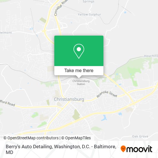 Berry's Auto Detailing map