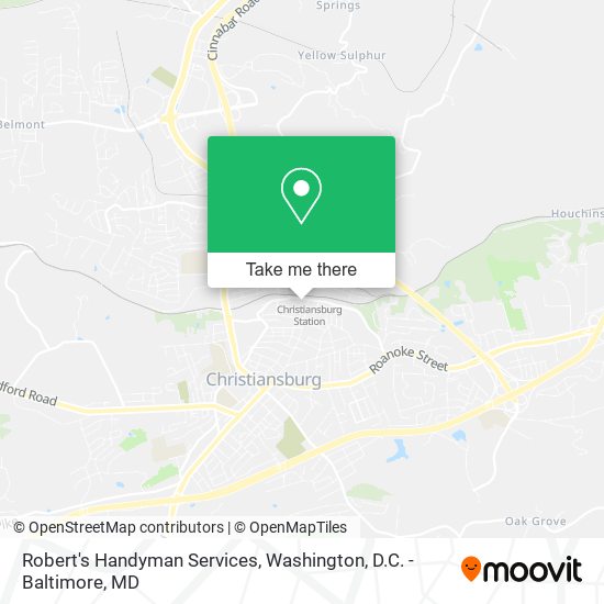 Robert's Handyman Services map