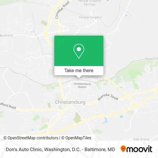 Don's Auto Clinic map