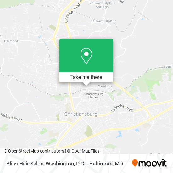 Bliss Hair Salon map