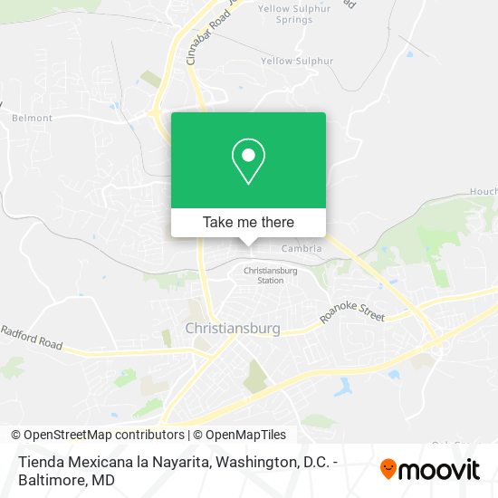 Tienda Mexicana la Nayarita map