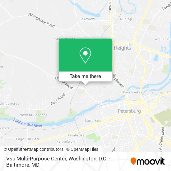 Mapa de Vsu Multi-Purpose Center
