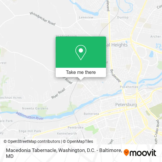 Mapa de Macedonia Tabernacle