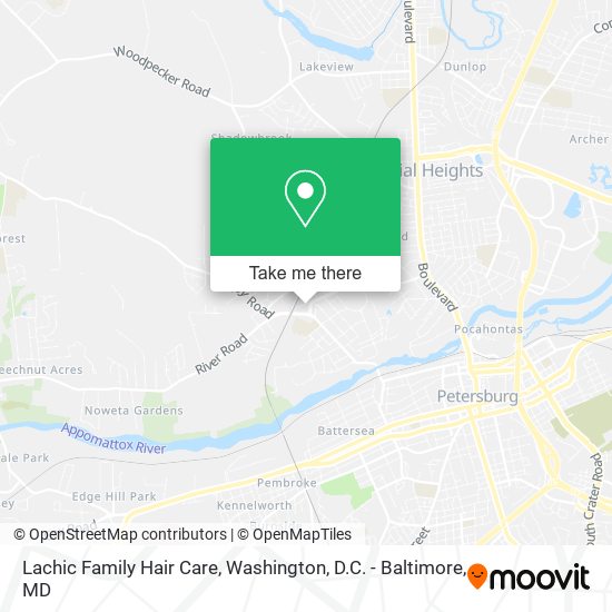 Lachic Family Hair Care map